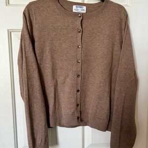 Old Navy Women's Sand Heather Cardigan Sweater size Large Tall